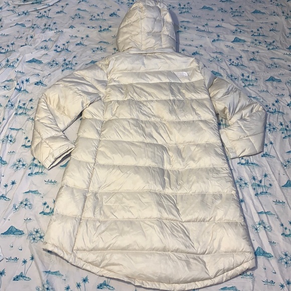 The North Face Womens Metropolis Parka III Down, Vintage White, Large - Picture 3 of 10
